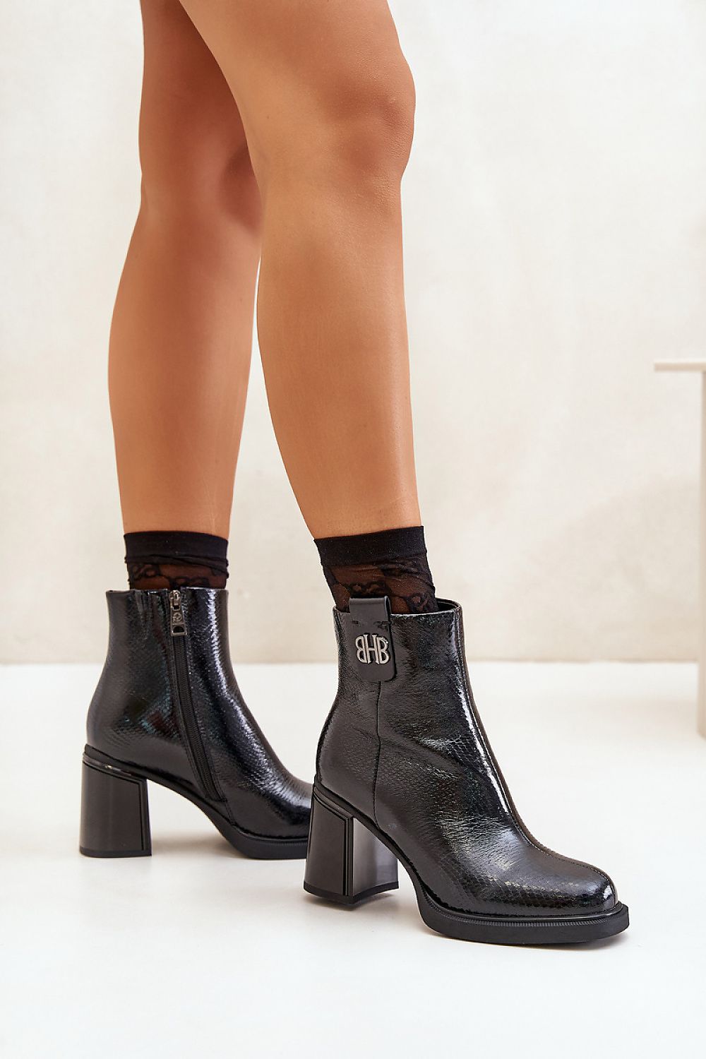  Laarsjes met hoge hak model 200097 Step in style 