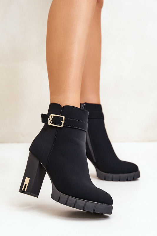  Laarsjes met hoge hak model 200106 Step in style 