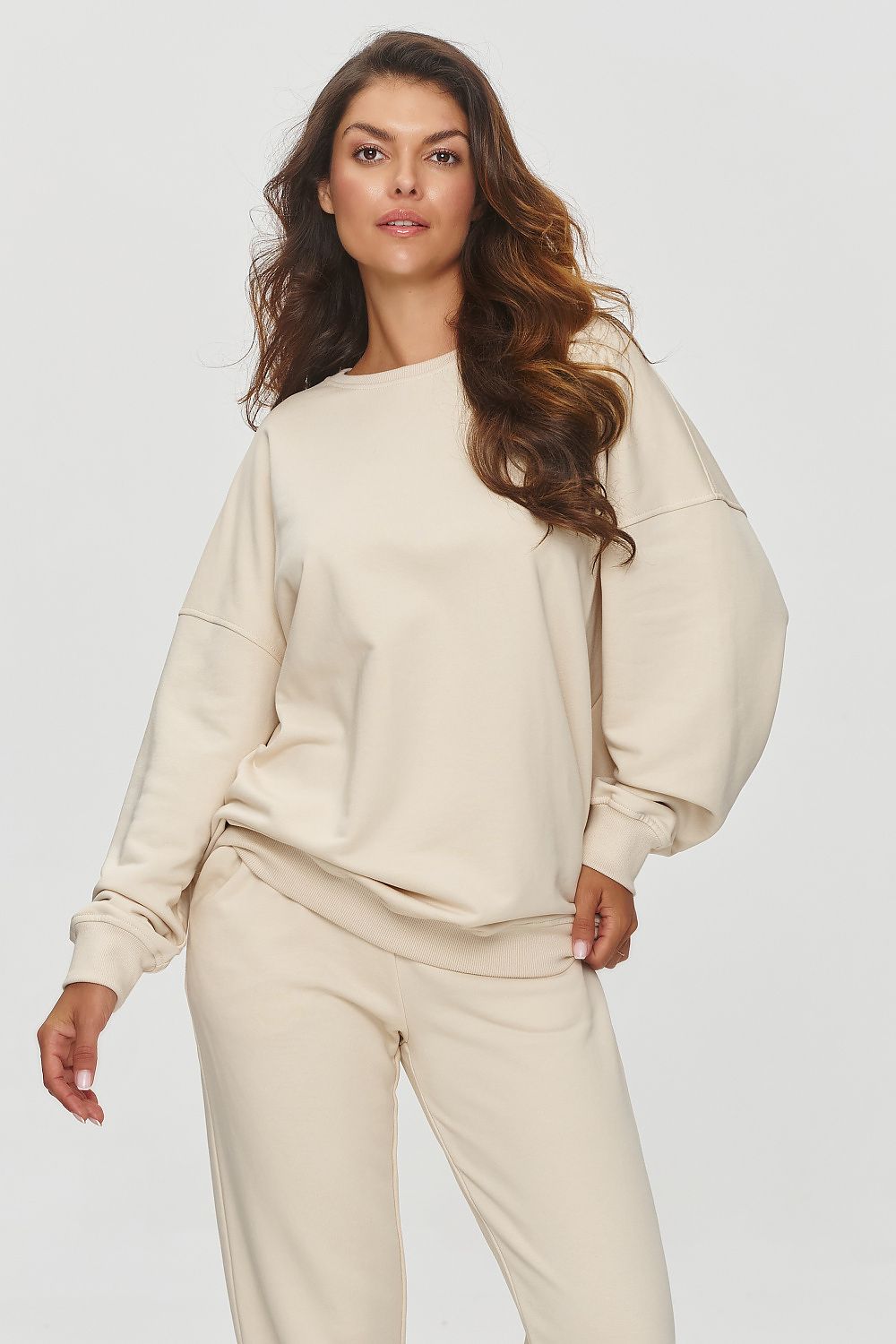  blouse model 200125 Makadamia 