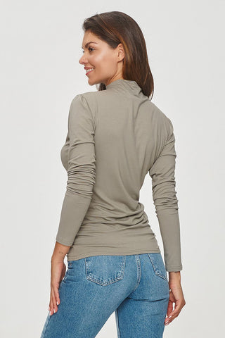  blouse model 200136 Makadamia 