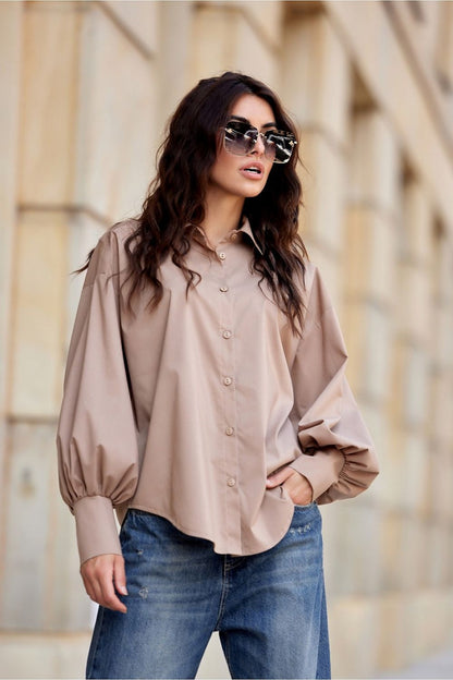  Overhemd met lange mouwen model 200168 Roco Fashion 