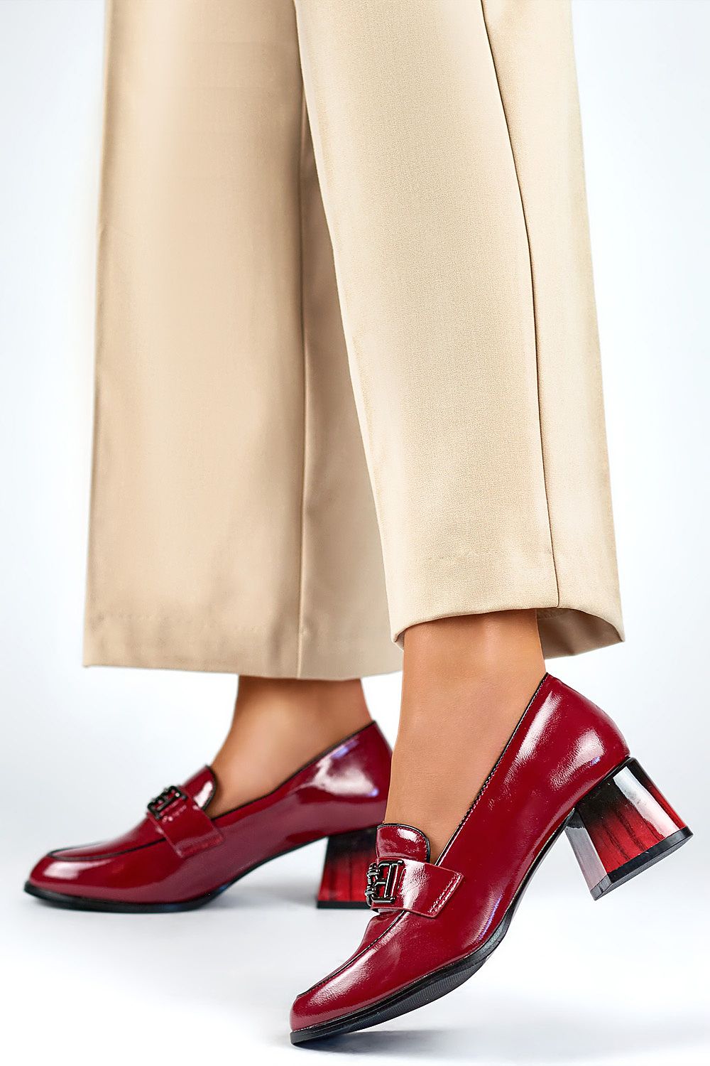  Pumps met dikke hak model 200447 PRIMO 
