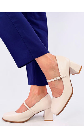  Pumps met dikke hak model 200653 Inello 