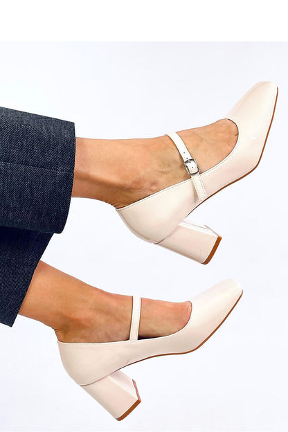  Pumps met dikke hak model 200679 Inello 