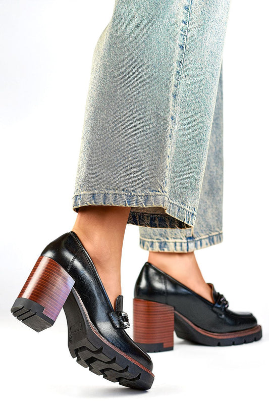  Pumps met dikke hak model 200872 PRIMO 