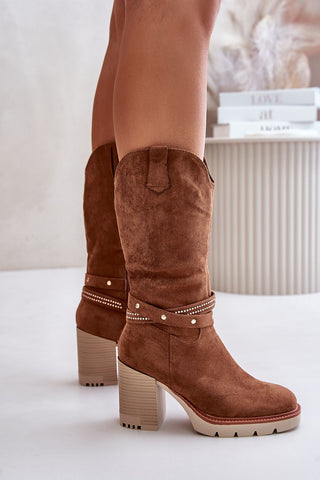  Laarzen met hoge hakken model 201320 Step in style 