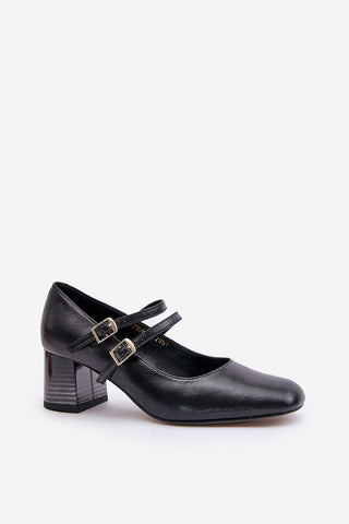 Pumps met dikke hak model 201324 Step in style 