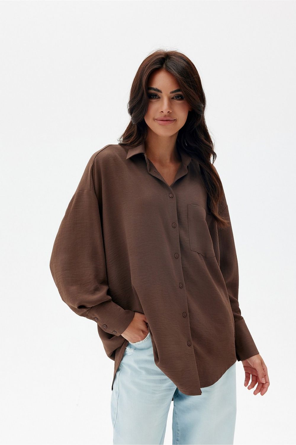  Overhemd met lange mouwen model 201520 Roco Fashion 