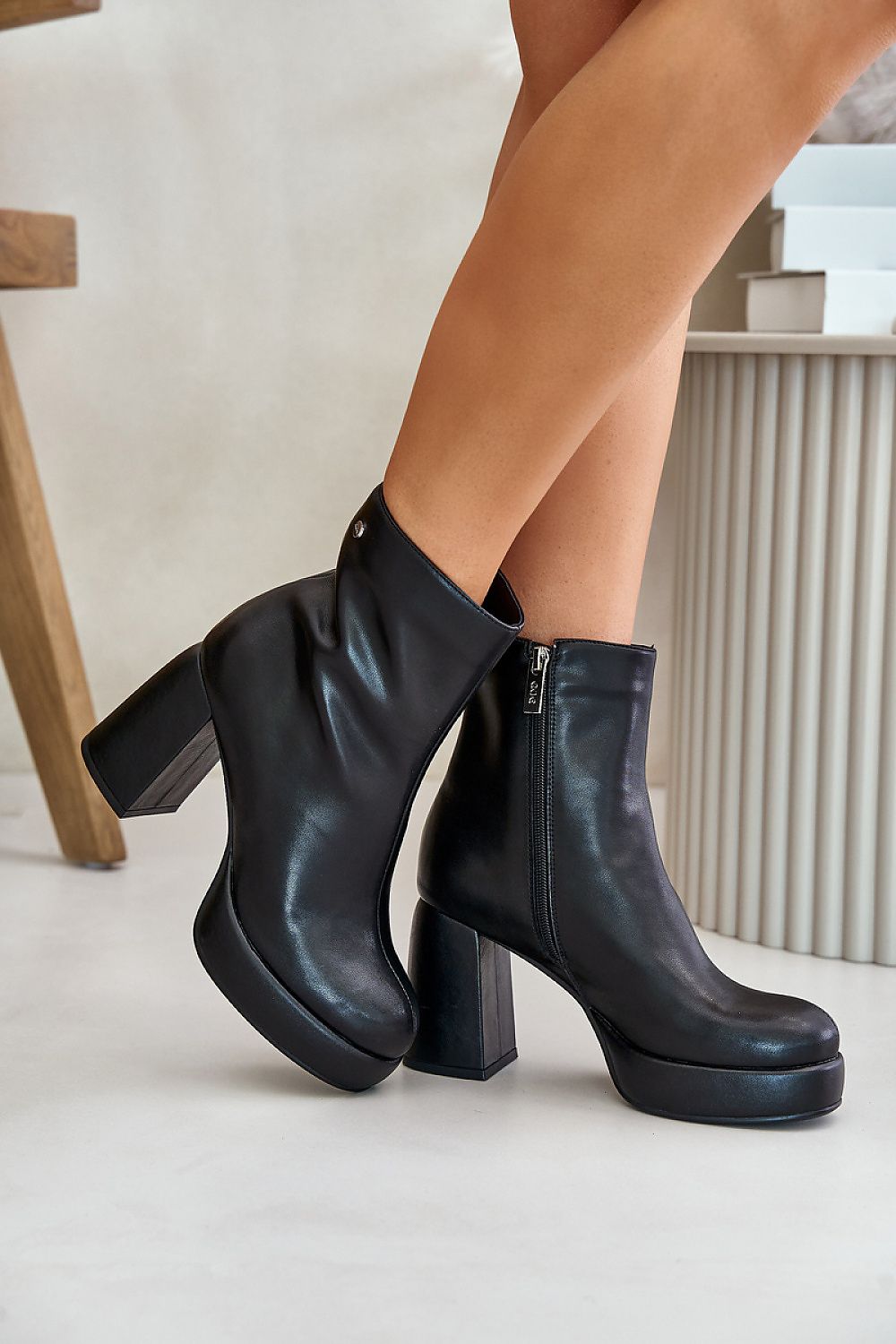  Laarsjes met hoge hak model 201535 Step in style 
