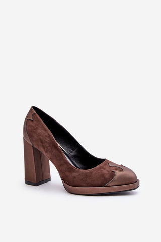  Pumps met dikke hak model 201728 Step in style 
