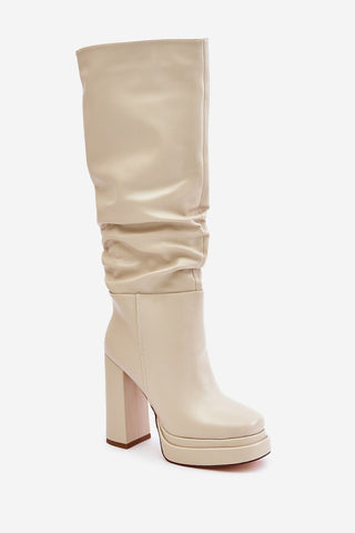  Laarzen met hoge hakken model 202603 Step in style 