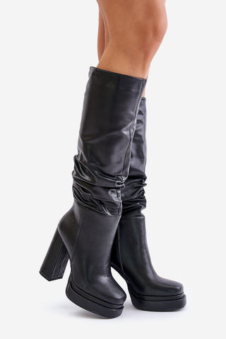  Laarzen met hoge hakken model 202604 Step in style 
