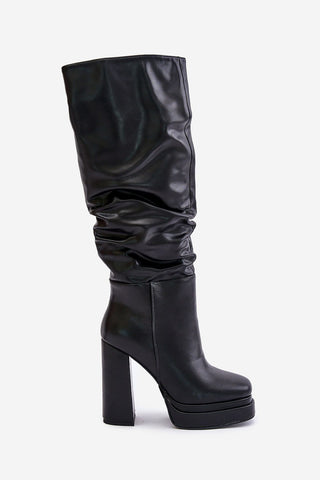  Laarzen met hoge hakken model 202604 Step in style 