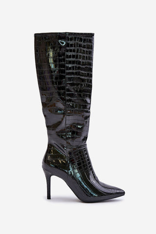  Laarzen met hoge hakken model 202608 Step in style 