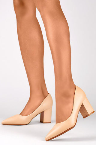  Pumps met dikke hak model 203054 PRIMO 