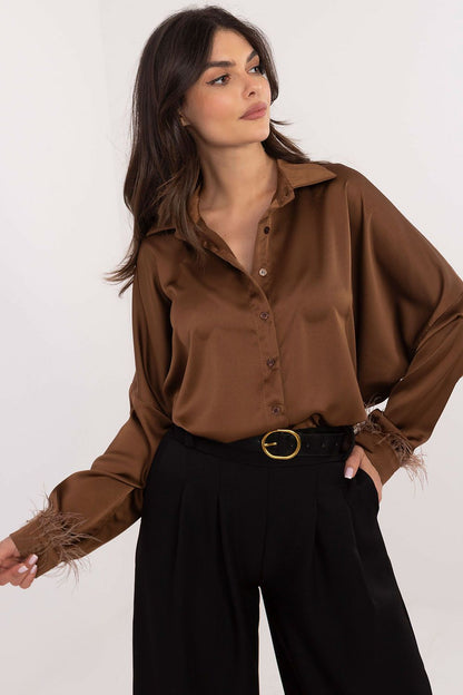 Overhemd met lange mouwen model 203104 Italy Moda 