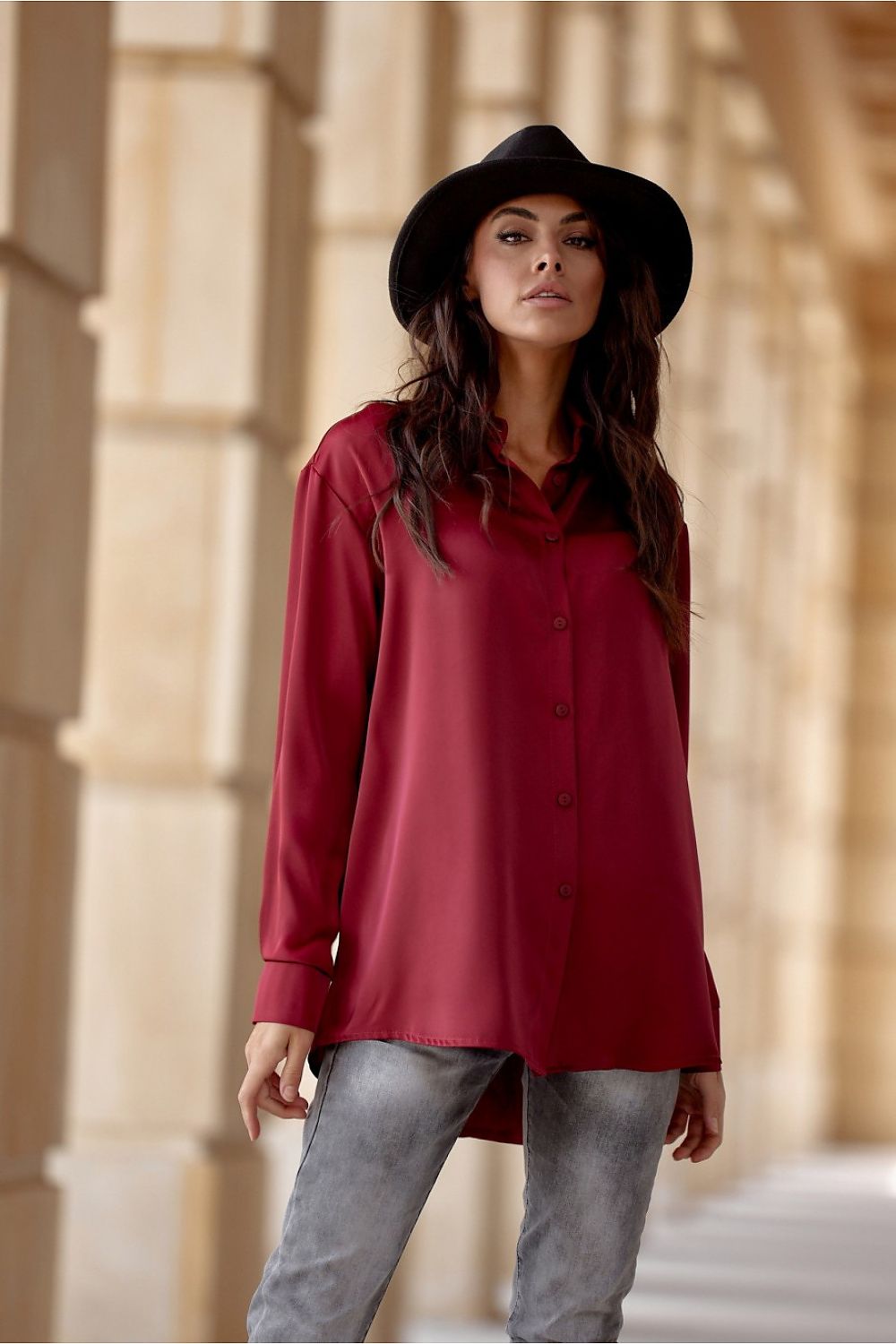  Overhemd met lange mouwen model 203283 Roco Fashion 