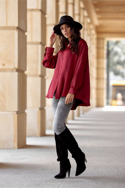  Overhemd met lange mouwen model 203283 Roco Fashion 