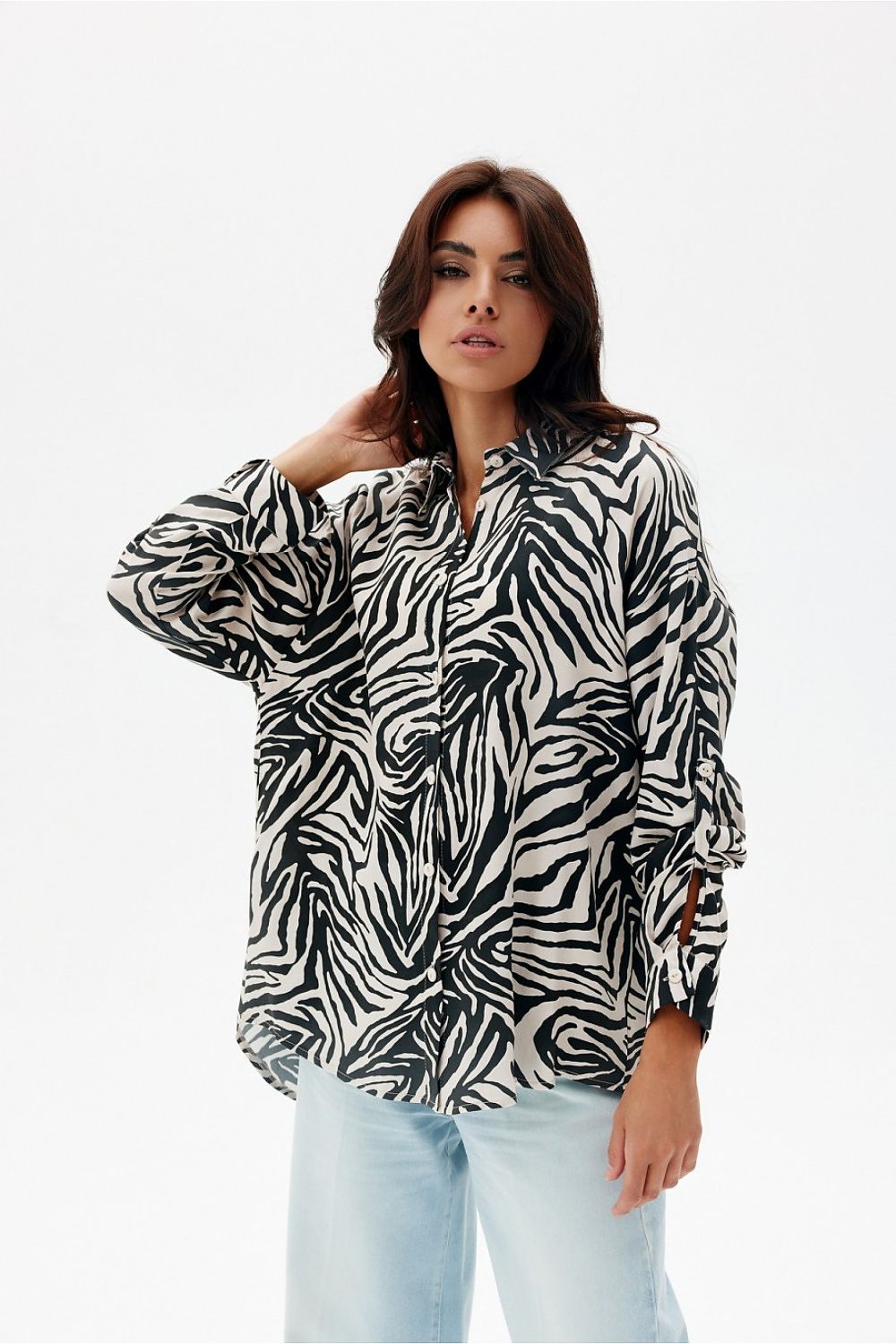  Overhemd met lange mouwen model 203287 Roco Fashion 