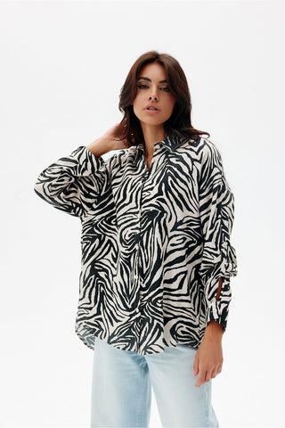  Overhemd met lange mouwen model 203287 Roco Fashion 