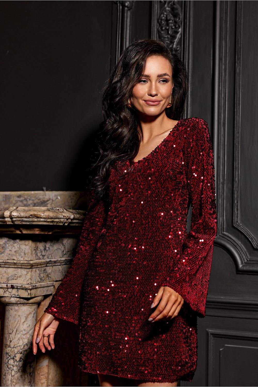  Korte jurk model 203368 Roco Fashion 