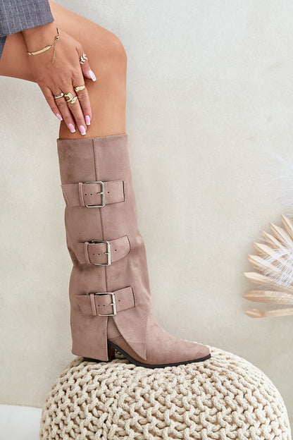  Laarzen met hoge hakken model 203505 Step in style 