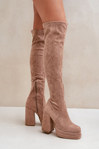 Laarzen met hoge hakken model 203518 Step in style 