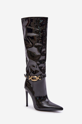  Laarzen met hoge hakken model 203521 Step in style 