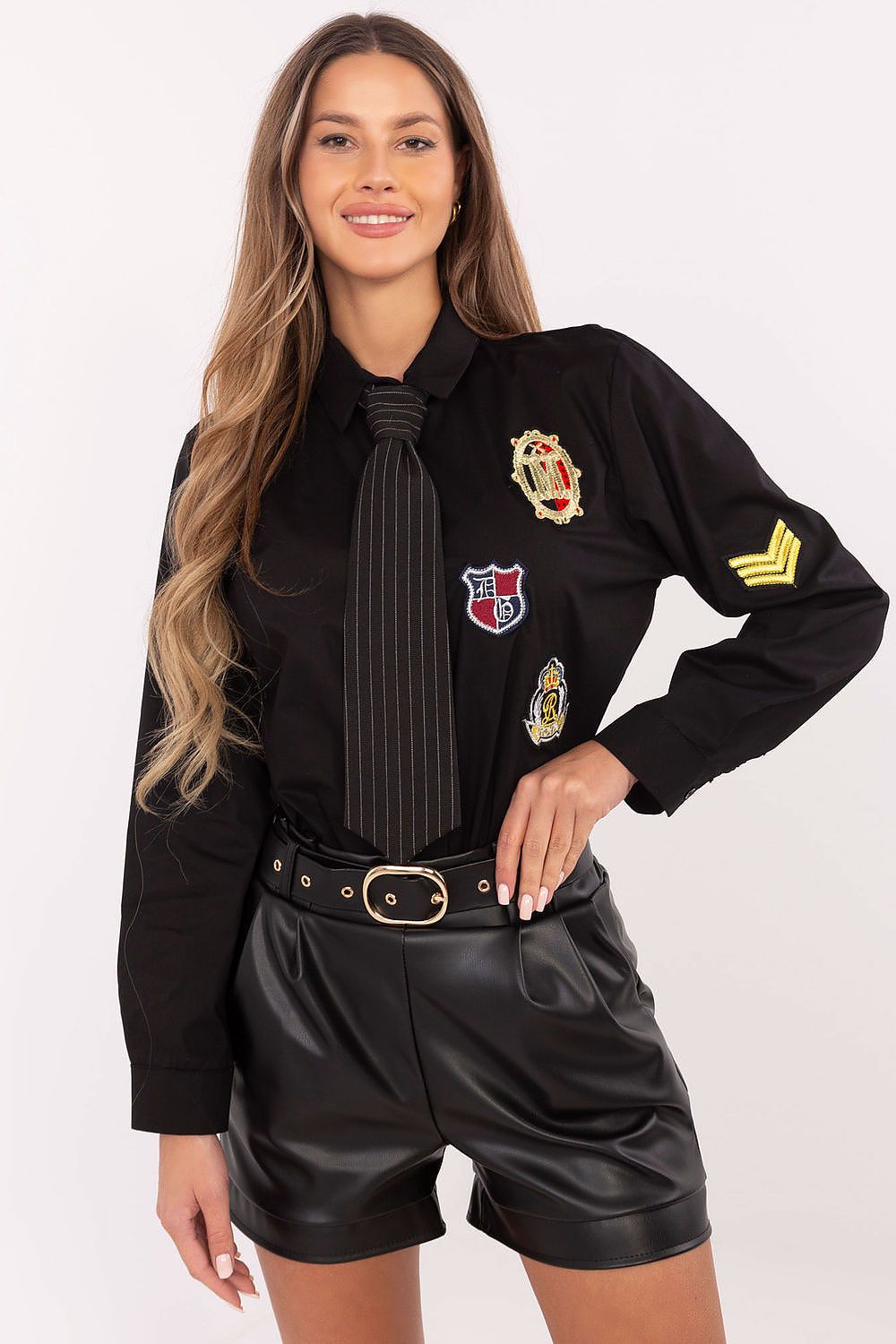  Overhemd met lange mouwen model 203949 Italy Moda 
