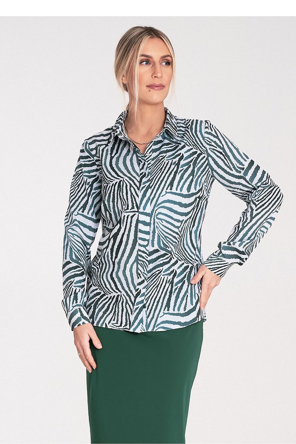  Overhemd met lange mouwen model 204302 Figl 