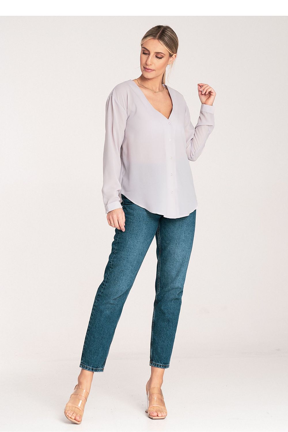  Overhemd met lange mouwen model 204325 Figl 
