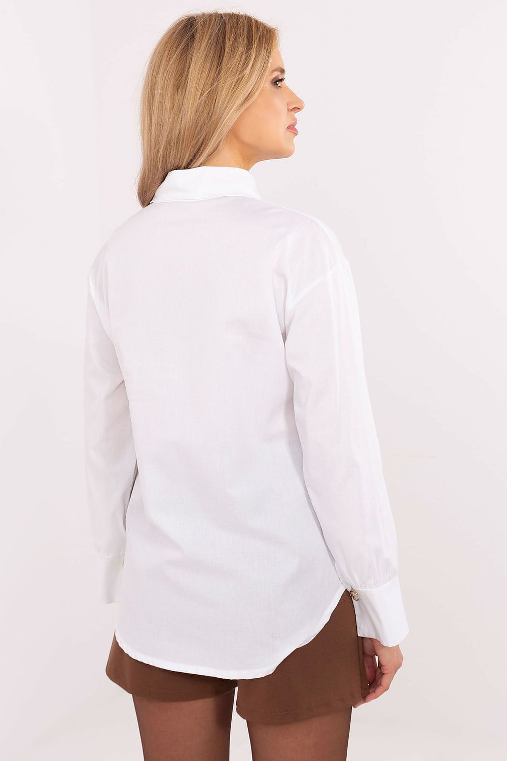  Overhemd met lange mouwen model 204368 Italy Moda 