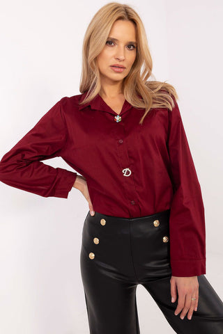  Overhemd met lange mouwen model 204380 Italy Moda 