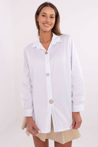  Overhemd met lange mouwen model 204395 Italy Moda 