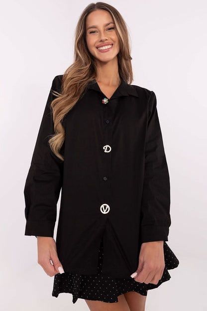  Overhemd met lange mouwen model 204396 Italy Moda 