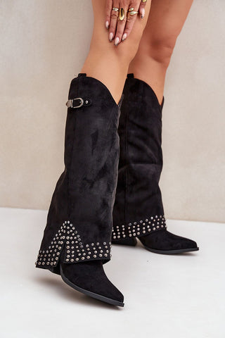  Laarzen met hoge hakken model 204658 Step in style 