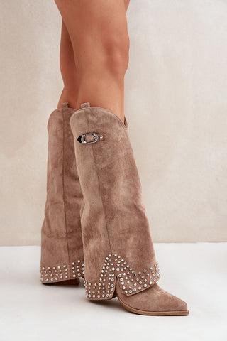  Laarzen met hoge hakken model 204660 Step in style 