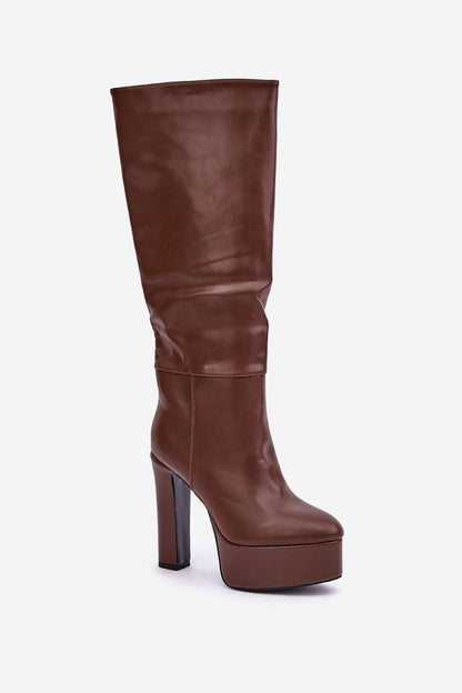 Laarzen met hoge hakken model 204662 Step in style 