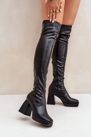 Laarzen met hoge hakken model 204665 Step in style 