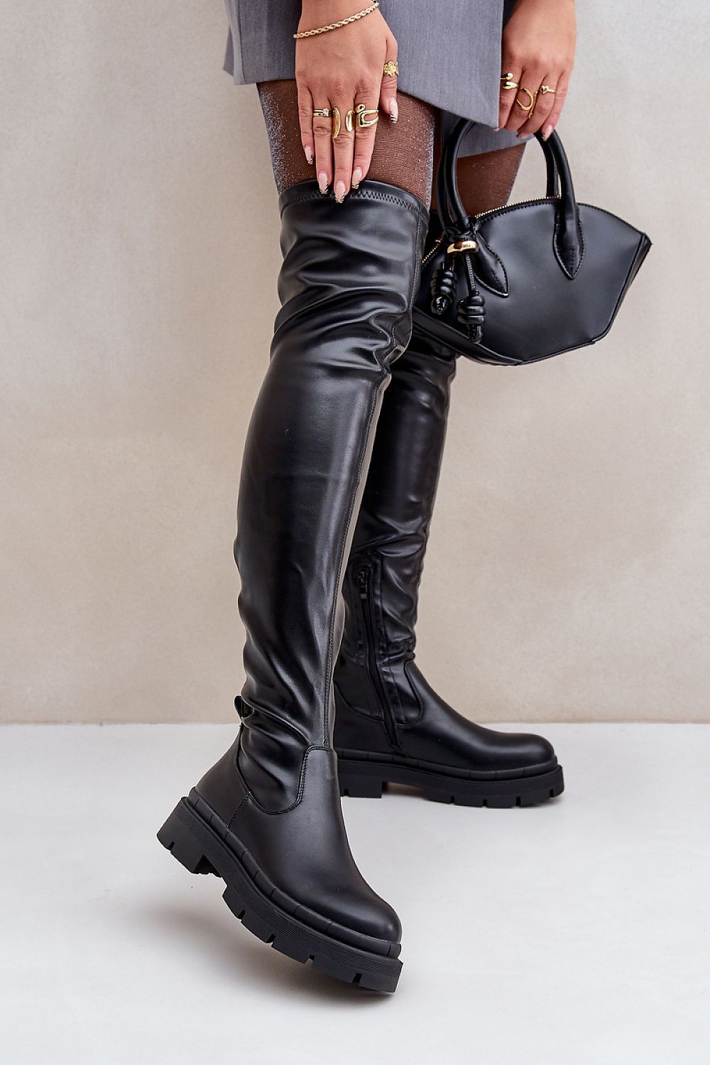  Laarzen met hoge hakken model 204667 Step in style 