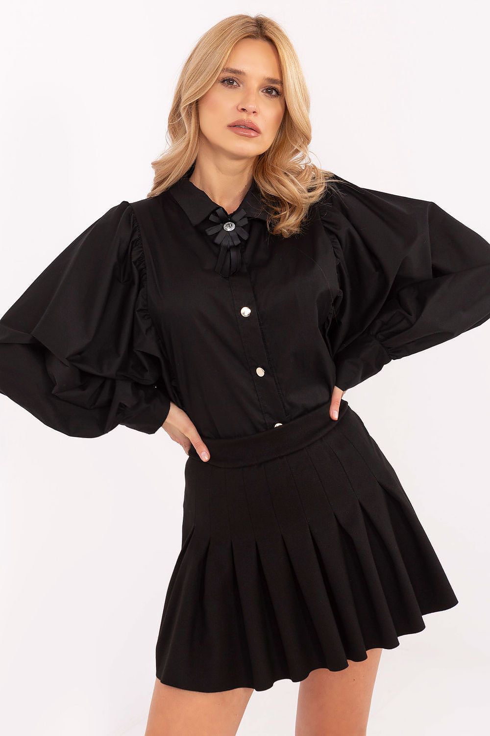  Overhemd met lange mouwen model 204972 Italy Moda 