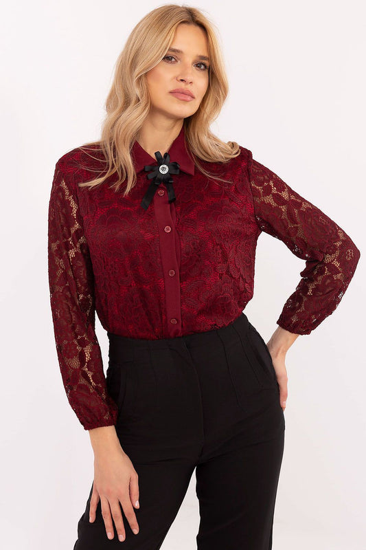  Overhemd met lange mouwen model 204980 Italy Moda 