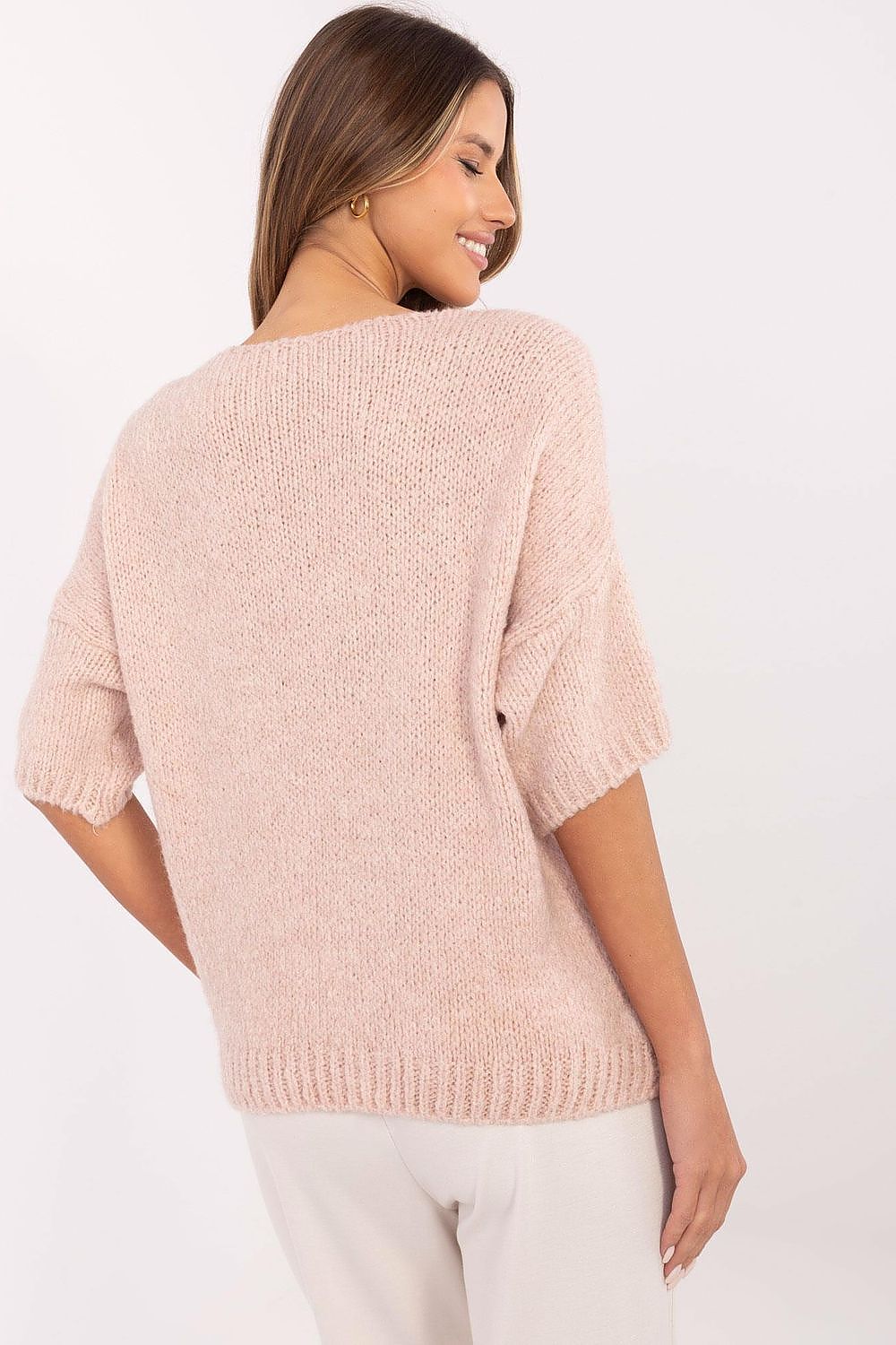  Trui met korte mouwen model 206715 Italy Moda 