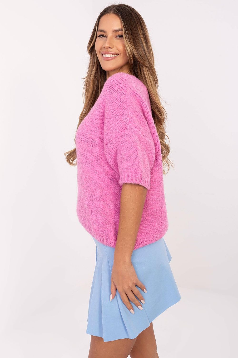  Trui met korte mouwen model 206738 Italy Moda 