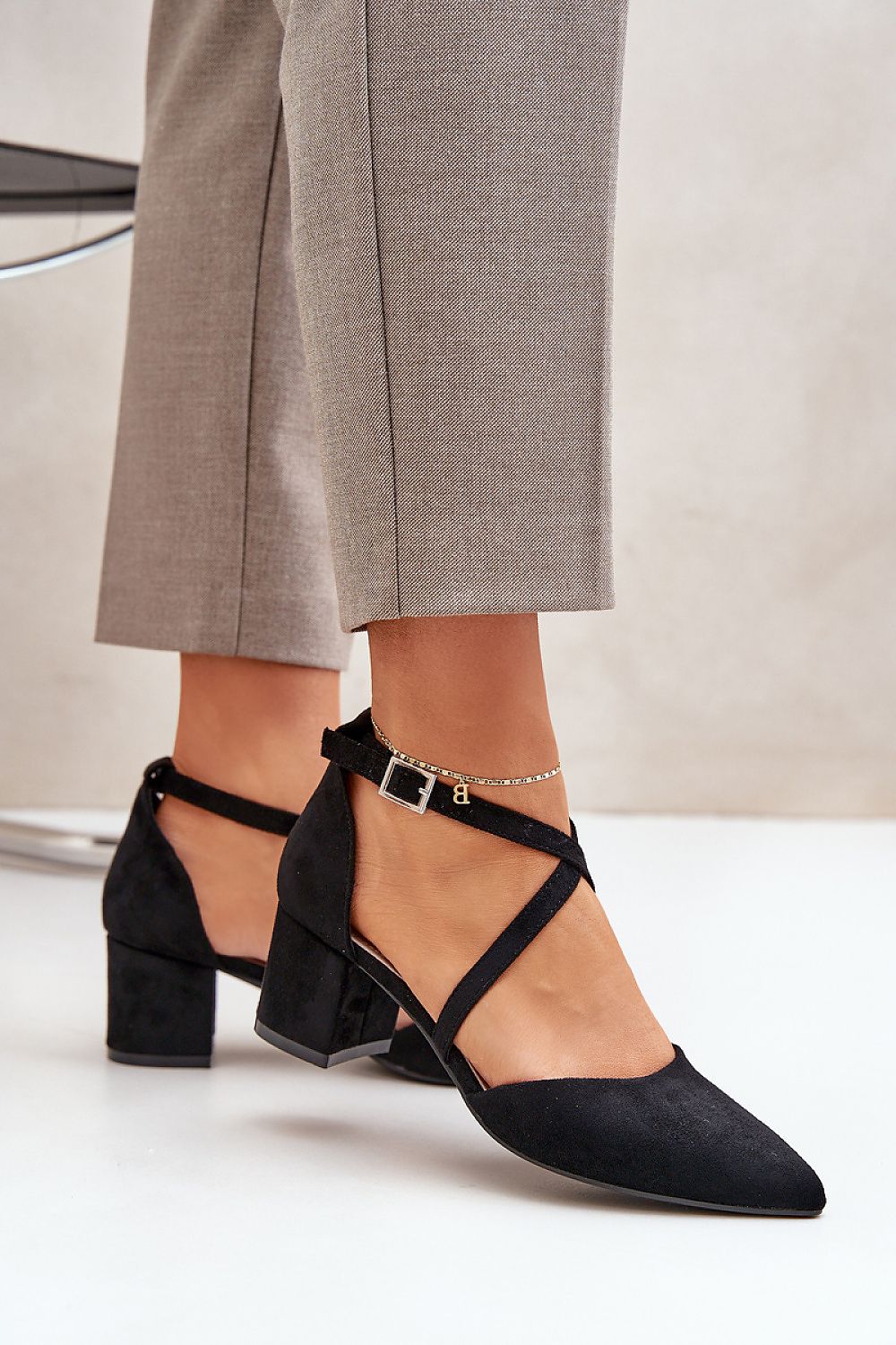  Pumps met dikke hak model 206812 Step in style 