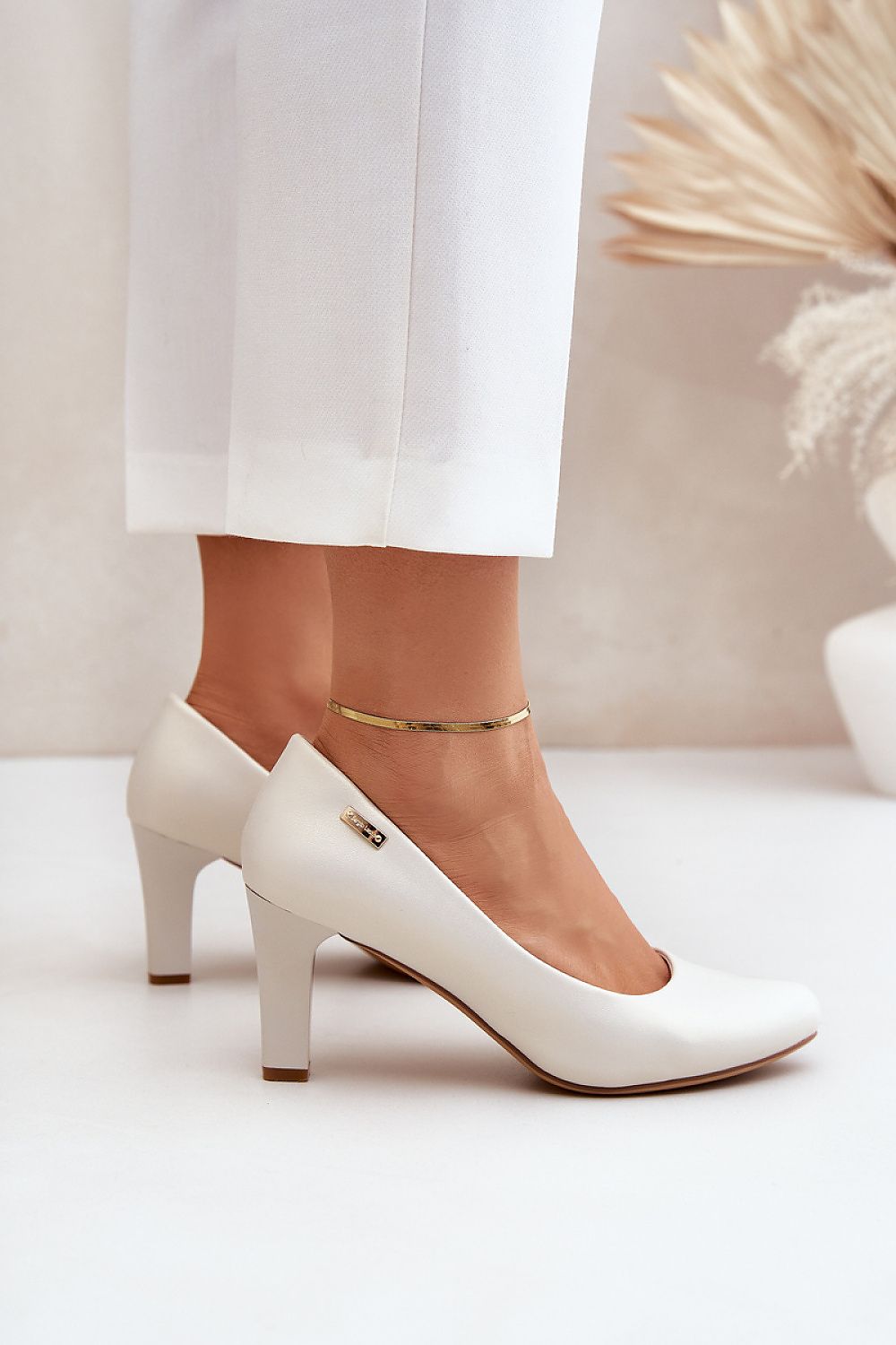  Pumps met dikke hak model 206814 Step in style 