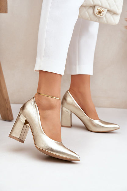  Pumps met dikke hak model 206818 Step in style 