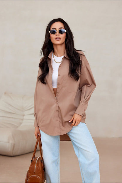  Overhemd met lange mouwen model 207004 Roco Fashion 