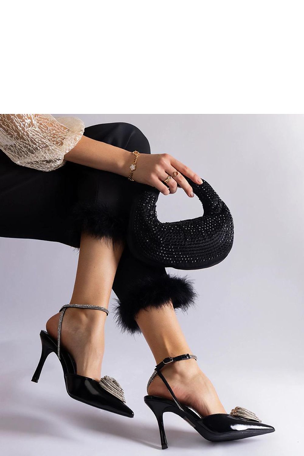  Pumps met naaldhak model 207198 Solea 