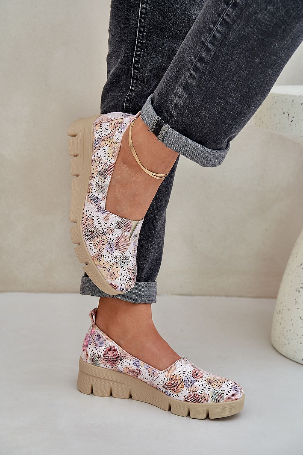  Schoenen op sleehak model 208429 Step in style 